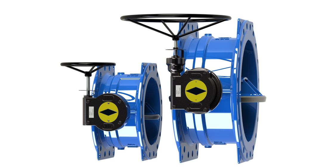 Certificado FM Válvula de borboleta dupla excêntrica Faixa de temperatura -10-80C Para design de cauda de touro