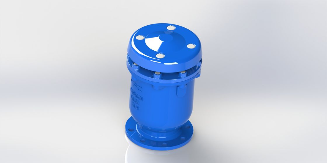 Válvula de liberação de ar combinada com rosca e flange com flutuador de aço inoxidável e função tripla para aplicações industriais