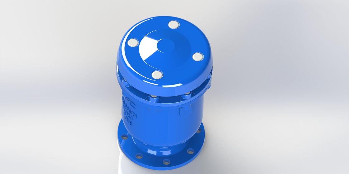 Válvula de liberação de ar combinada com construção de ferro dúctil de vedação sentada resistente e classificação de pressão PN10-16-25