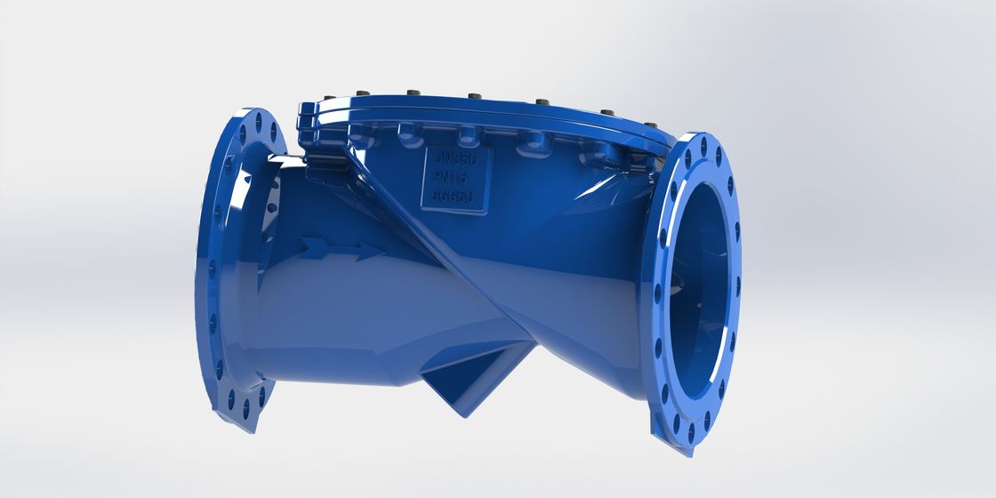 DN50-700 EN12266 Válvula de controlo flexível de balanço de corpo de ferro dúctil certificada para aplicações aquáticas