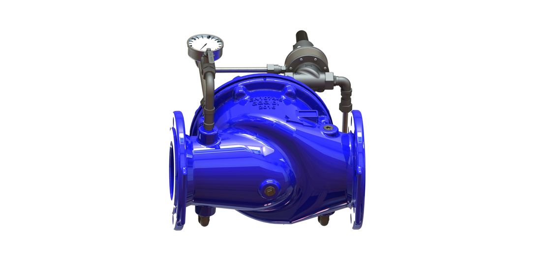 Válvula de Controle de Água com Assento EPDM e Peças Internas em SS304 e Piloto P500 para Regulação Precisa de Fluxo