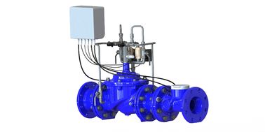 PN10 FBE revestiu a válvula da gestão da pressão de água com os 24 controladores do VDC