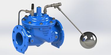Flancas terminação de ligação modulação de flutuação válvula de controlo de aço inoxidável